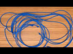 کابل ترکیبی شبکه کابل های ارتباطی یکپارچه 23awg Cat6 UTP کابل های بدون محافظ