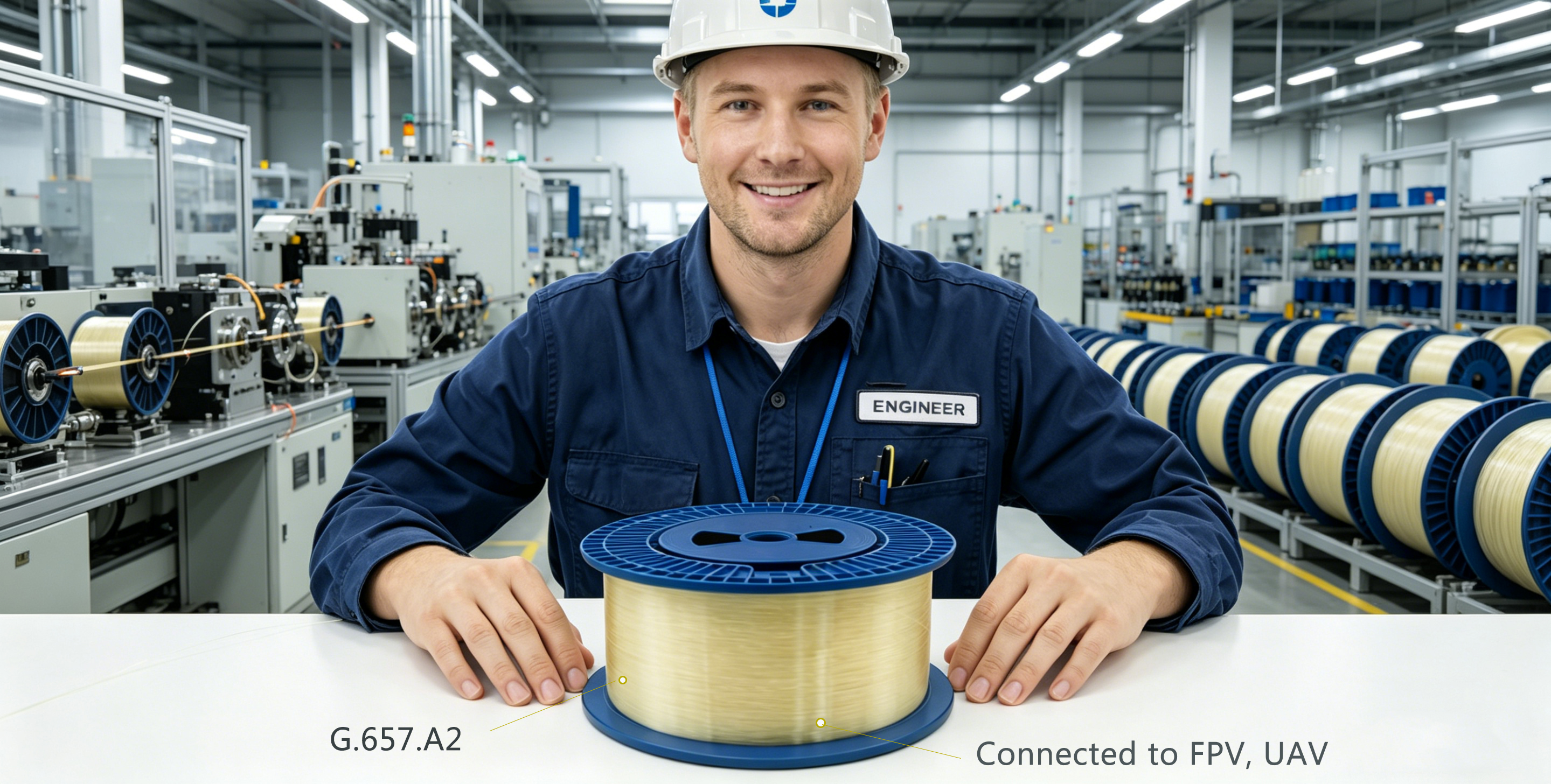 کیفیت کابل فیبر نوری فضای باز کارخانه