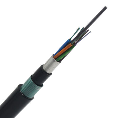 GYTA GYTA53 Underground waterproof outdoor 24 48 96 144 core G652D single mode armoured fiber optic cable