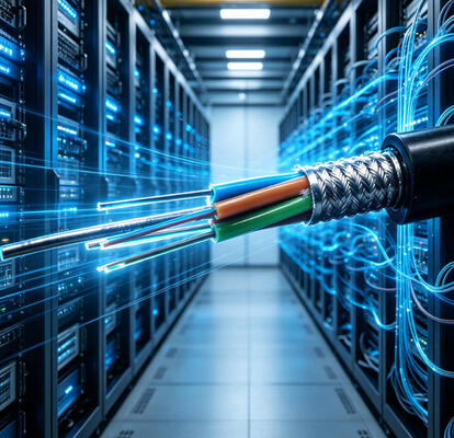 Outdoor Fiber Cables Optic Armoured Single Mode Central Loose Tube Direct Burial GYTS
