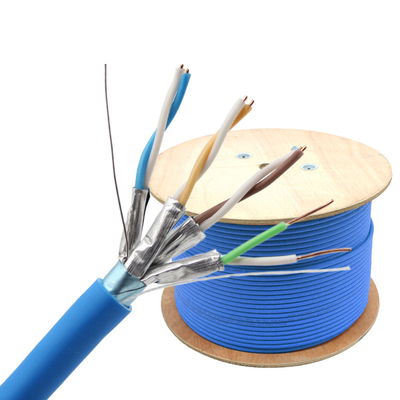 عمده فروشی کابل ایثرنت پیچیده 4PR مس خالص Cat7a Cat7 Cat8 SFTP کابل شبکه کابل Cat7 تامین کننده