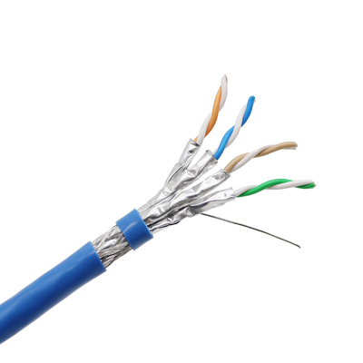 عمده فروشی کابل اترنت Cat8 با سرعت بالا 22awg 40gbps 2000mhz Rj45 SSTP Cat8 کابل کارخانه