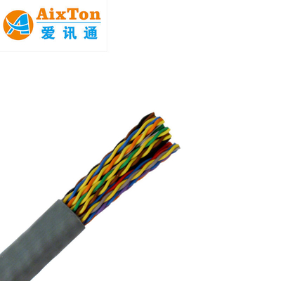 تامین کننده کابل تلفن CAT3 در داخل خانه 20 جفت 30 جفت 50 جفت PVC LSZH