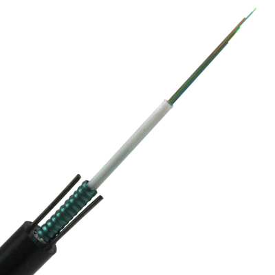 4-24core GYXTW/GYFTW/GYTS/GYTA Single Armored Outdoor Fiber Optic Cable ((G652D) کارخانه چین