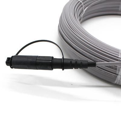 سیم پیچ فیبر نوری ضد آب SC APC LC UPC FC ST Duplex MTP MPO Pigtail Cable با طراحی زره ای پایدار