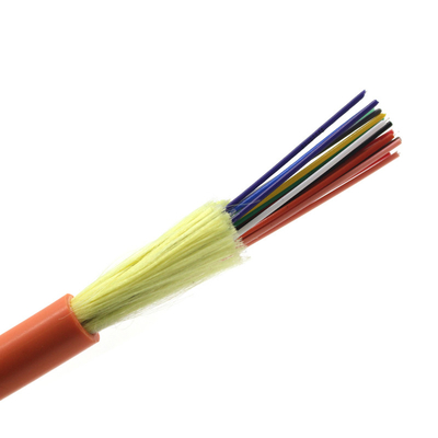 اینترنا gjfjv 2 4 6 8 هسته کابل تک حالته om3 om4 توزیع بافر محکم gjfjv gyxtw ftth drop کابل نوری