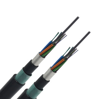 GYTA GYTA53 Underground waterproof outdoor 24 48 96 144 core G652D single mode armoured fiber optic cable