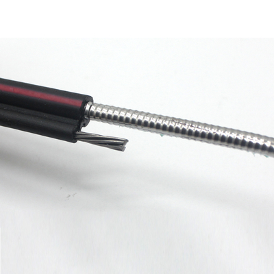 GYTC8S Figure 8 Fiber Optic Cable 48/72/96 Core Black PE Outer Jacket for Communication