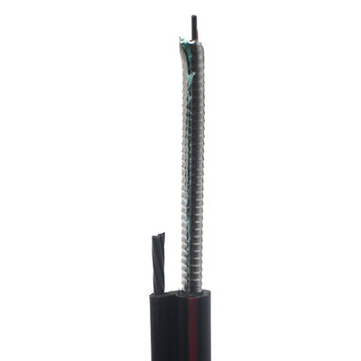 GYC8A/GYTC8Y Aerial Armored Self-supported Mini Figure 8 Fiber Optic Cable 8 Core 12 24 48 Core