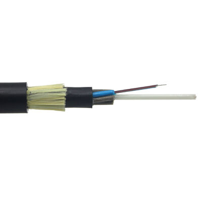 ADSS cable double jacket 50-200m Span 12-96 core fiber optic cable