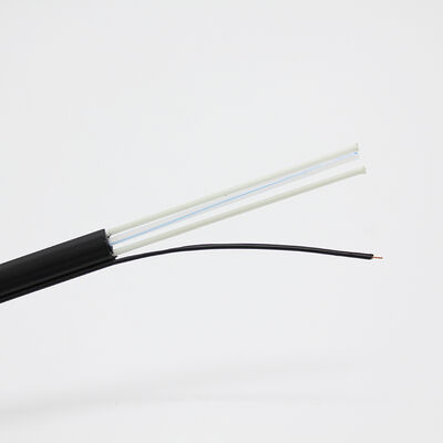 کابل فیبر نوری پچ‌کورد ضد آب فضای باز FTTH LSZH از پیش کانکتور شده کابل دراپ با کانکتور opti-tap