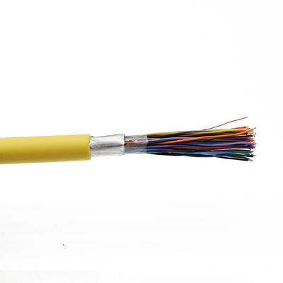 کابل تلفن چند زوجی داخلی و خارجی LSZH Cat3 UTP و FTP 24AWG با 10/20/50/100/200 زوج